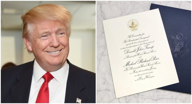 Así será la ceremonia de toma de posesión de Trump