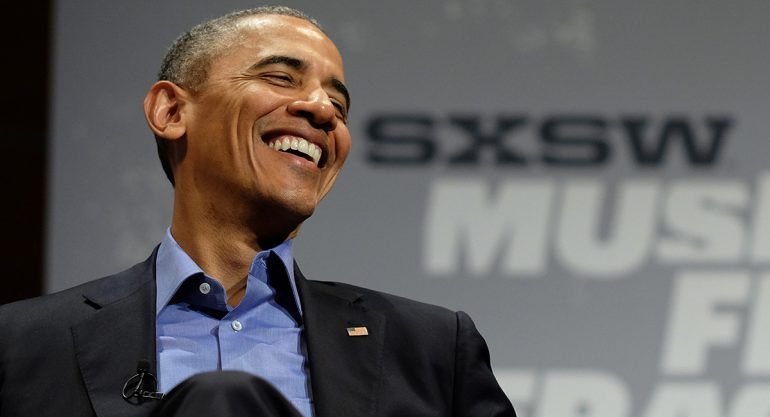 Barack Obama sorprende a los neoyorquinos