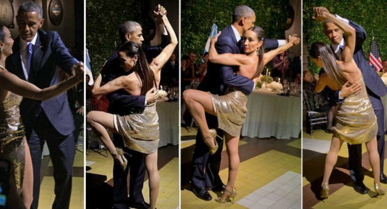Barack Obama y sus pasos de tango en Argentina