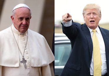 Donald Trump responde a al papa Francisco