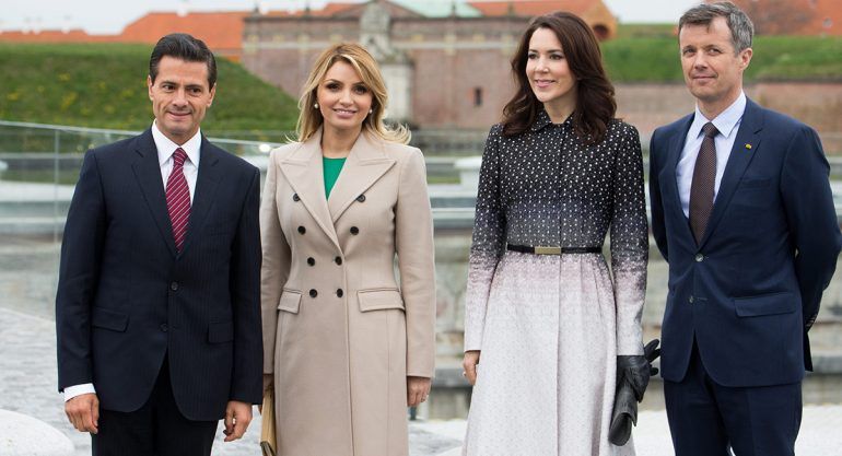 EPN se reúne con los príncipes de Dinamarca