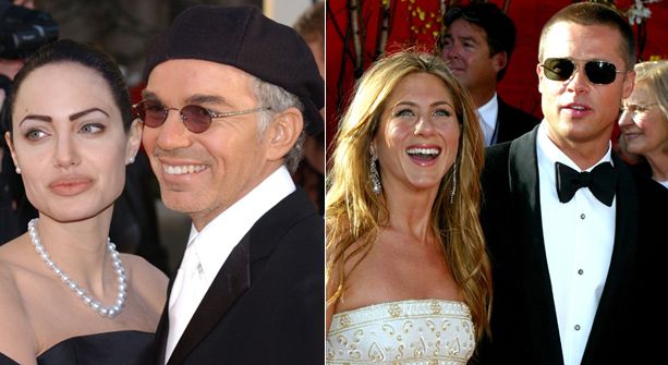 El historial amoroso de Angelina y Brad