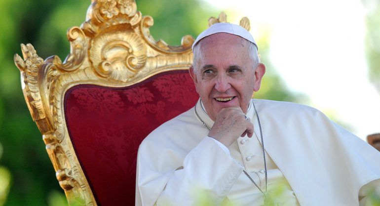 El menú para el Papa Francisco