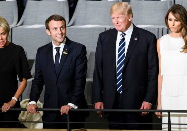 El polémico halago de Trump a Brigitte Macron
