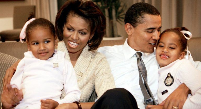 El álbum de los recuerdos de Malia y Sasha Obama