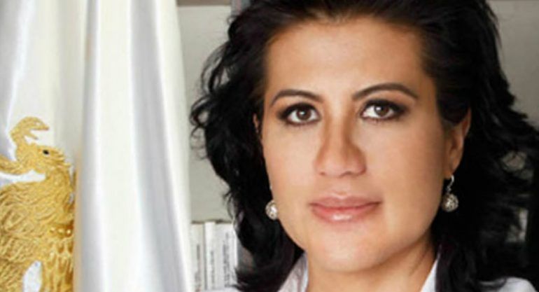 Elba Esther Gordillo le da el último adiós a su hija