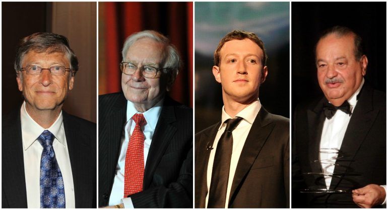 Ellos son los 10 más ricos del mundo según Forbes