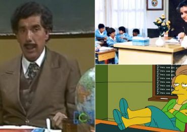 Ellos son los maestros famosos de la televisión
