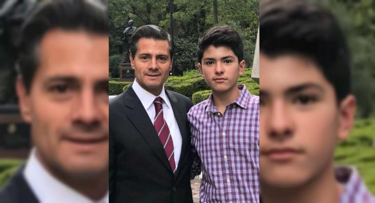Enrique Peña Nieto felicita a su hijo Diego