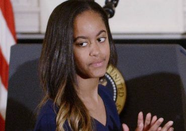 Hacen enojar a Malia Obama