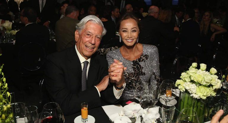 Isabel Preysler me hace inmensamente feliz: Vargas Llosa