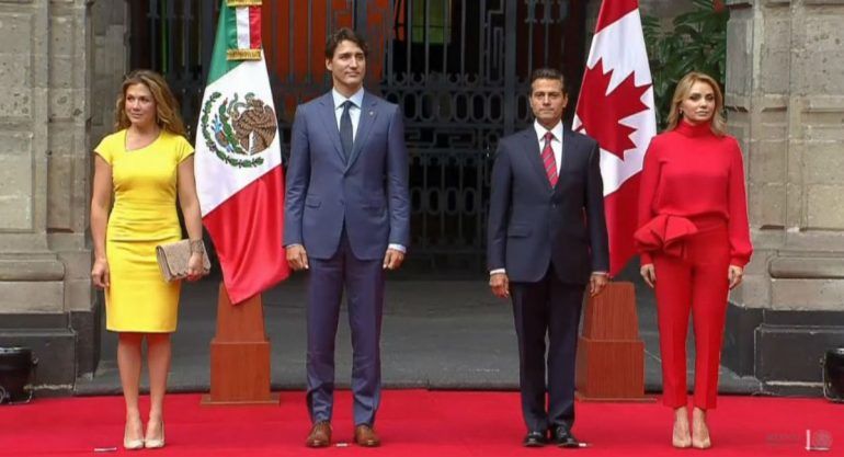 Justin Trudeau y su paso por México