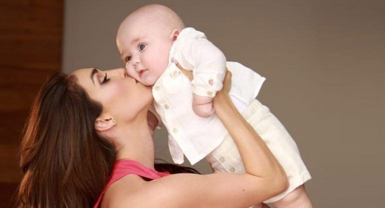 La cariñosa felicitación de Anahí a su hijo por su cumpleaños