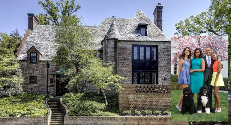 La casa de los Obama tras de dejar la Casa Blanca