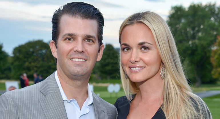 La esposa de Donald Trump Jr. le pide el divorcio