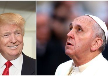 La fría expresión del papa Francisco al recibir a Donald Trump