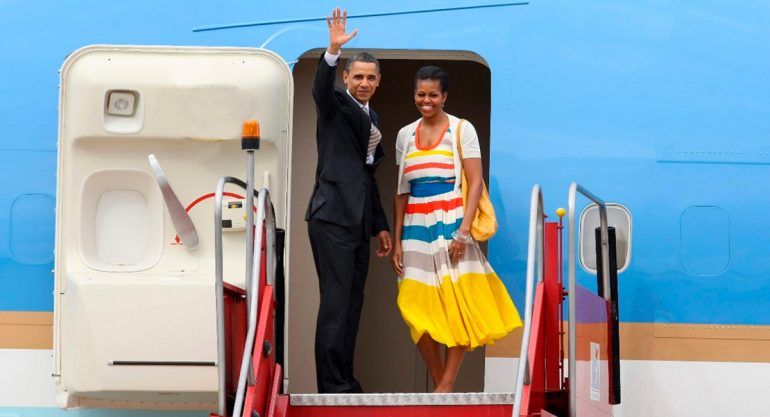 Los Obama y sus vacaciones con Richard Branson en el Caribe
