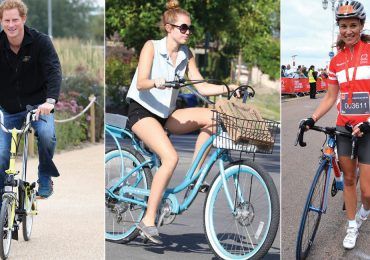 Los famosos aman andar en bicicleta
