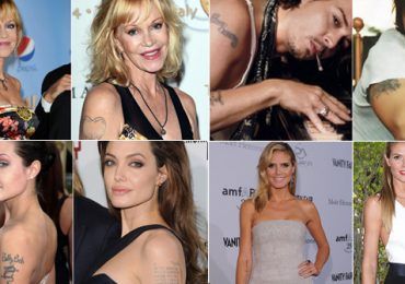 Los famosos que han borrado los tatuajes dedicados a sus ex