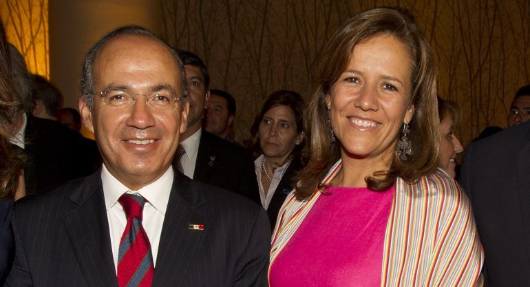 Margarita Zavala felicita a Felipe Calderón en su cumpleaños