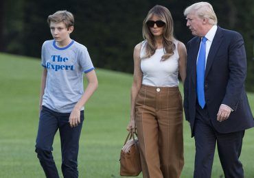 Melania y Barron Trump se mudan a la Casa Blanca