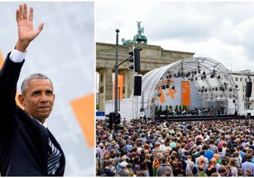 Obama es recibido como estrella de rock en Berlín