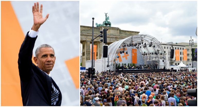 Obama es recibido como estrella de rock en Berlín
