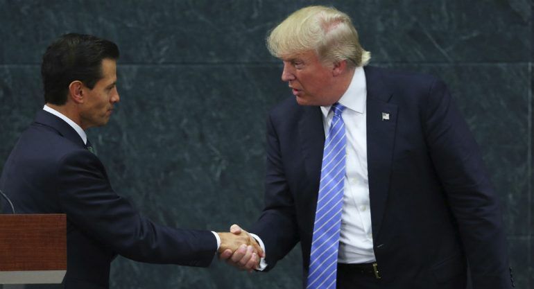 Peña Nieto cancela reunión con Trump tras amenaza sobre muro