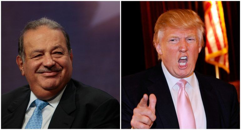 Revelan supuesto plan de Trump contra Carlos Slim