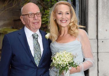 Rupert Murdoch y Jerry Hall se casaron