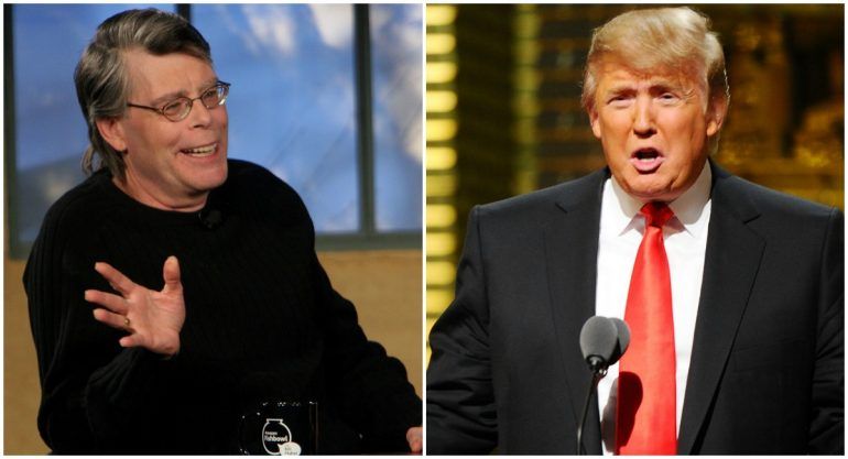 Stephen King asegura que Donald Trump lo bloqueó en Twitter