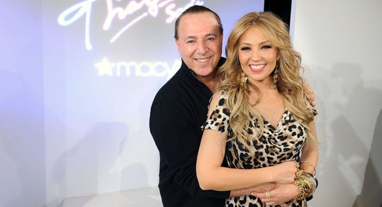 Thalía y Tommy Mottola presumen a sus hijos en redes sociales