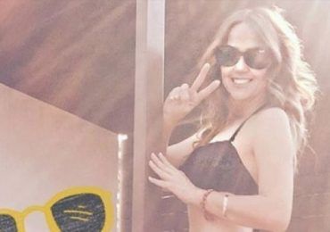 ¡Andrea Legarreta presume cuerpazo!