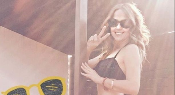 ¡Andrea Legarreta presume cuerpazo!