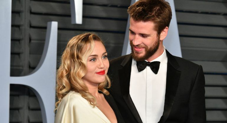 Miley Cyrus y Liam Hemsworth