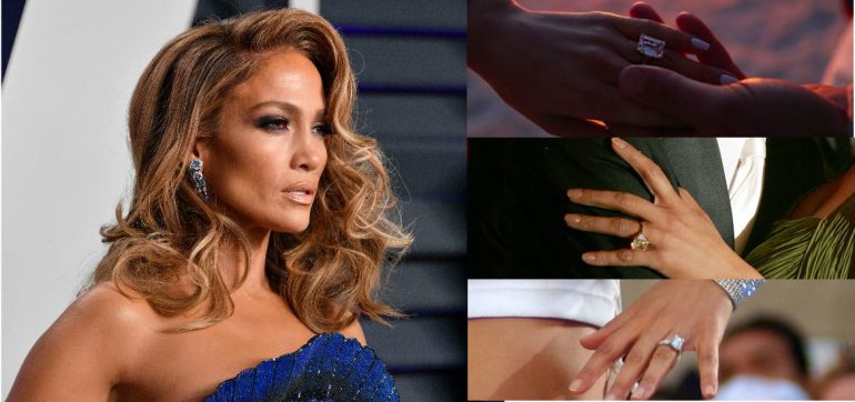 anillos de compromiso de J.Lo